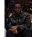 Damson Idris Black Leather Jacket